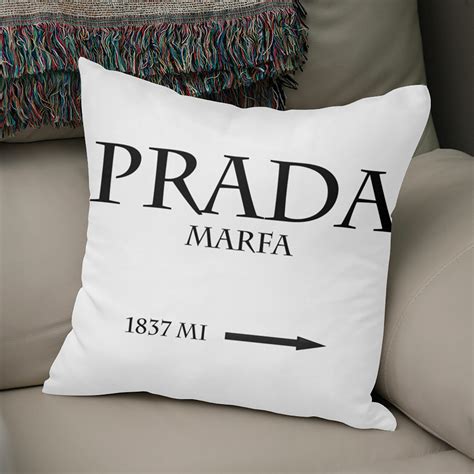 prada marfa throw pillow|Lilipi Prada Marfa Black Decorative Accent Throw Pillow.